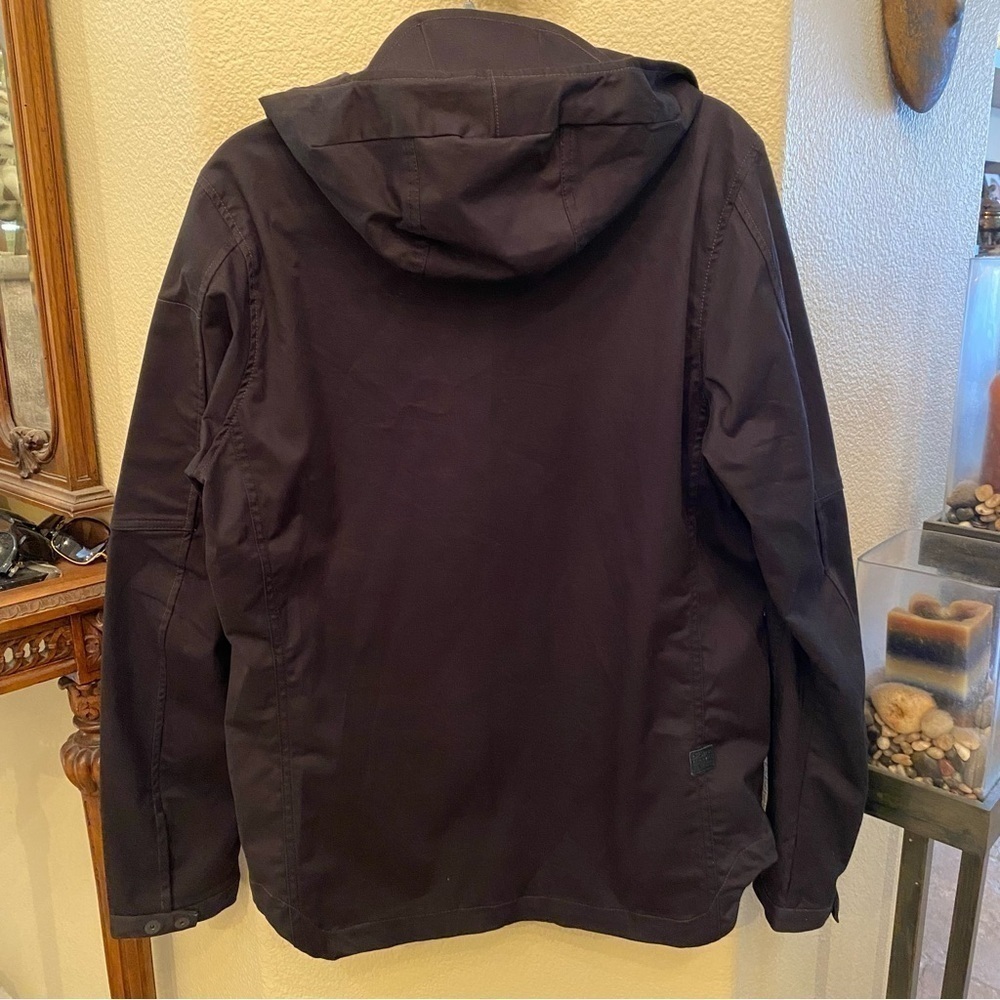G-STAR Men Black Full Zipped Streetwear Hoodie Jacket Size Medium - Picture 6 of 11